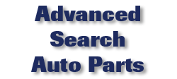 Advanced Search Auto Parts