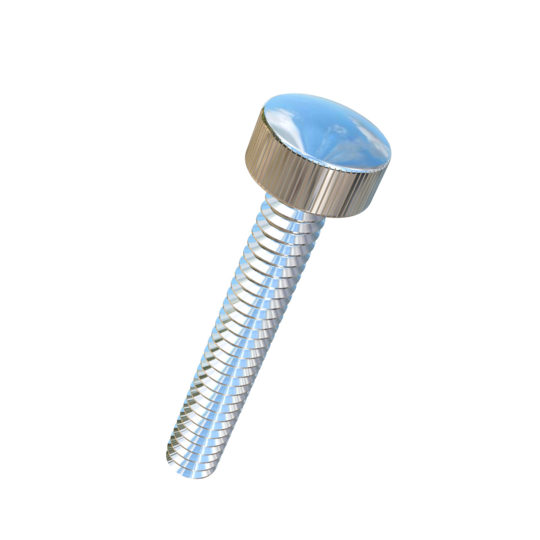 Titanium #10-24 X 1-1/4 UNC Knurled Allied Titanium Thumb Screw