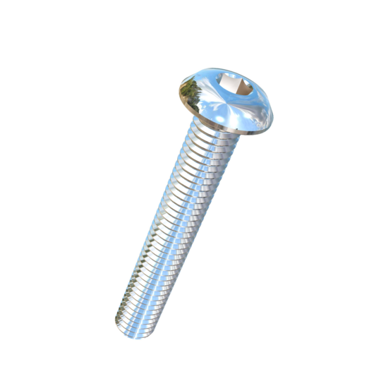 Titanium #10-32 X 1-1/4 UNF Button Head Socket Drive Allied Titanium Machine Screw