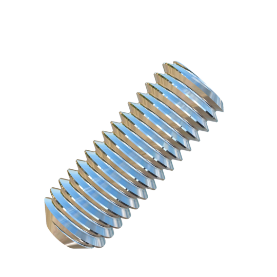 Titanium #10-32 X 1/2 inch UNF Allied Titanium Set Screw, Socket Drive with Flat Point