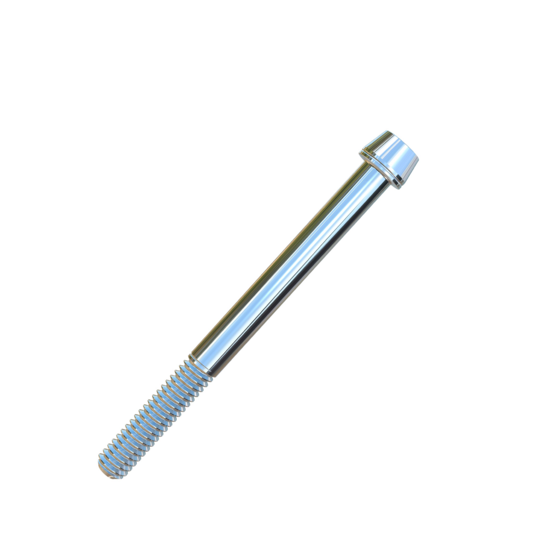 Titanium #12-24 X 2-1/2 UNC Allied Titanium Taper Head Socket Drive Cap Screw