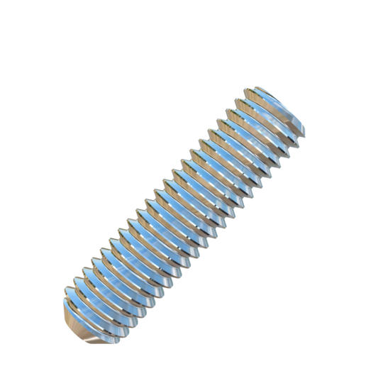 Titanium #8-36 X 5/8 inch UNF Allied Titanium Set Screw, Socket Drive with Cup Point