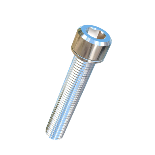 Titanium 1-1/8-7 X 6 inch UNC Socket Head Allied Titanium Machine Screw