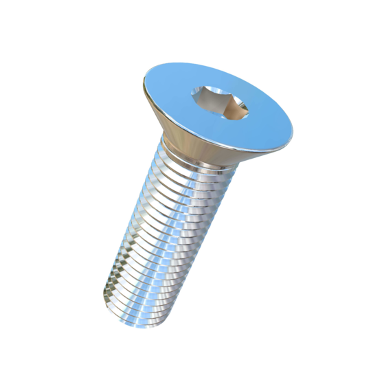 Titanium 1-8 X 3-1/2 UNC Flat Head Socket Drive Allied Titanium Machine Screw