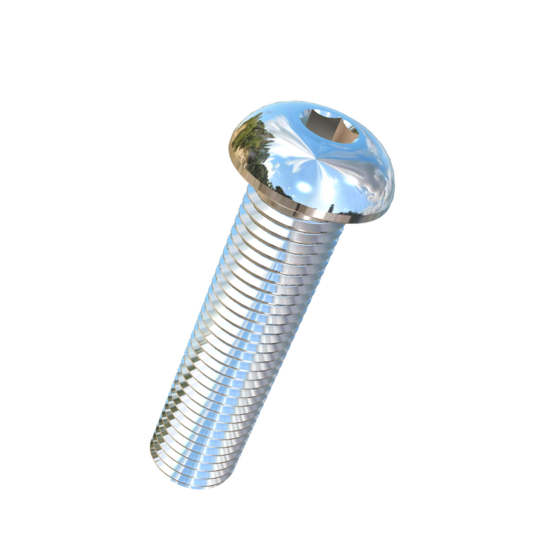 Titanium 1-8 X 4 UNC Button Head Socket Drive Allied Titanium Machine Screw