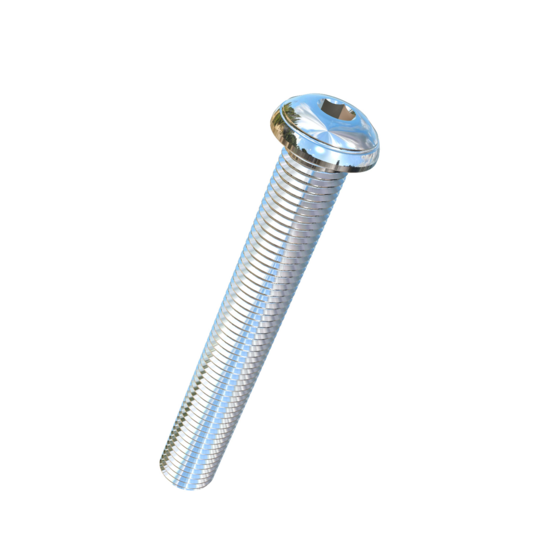 Titanium 1-8 X 7 UNC Button Head Socket Drive Allied Titanium Machine Screw