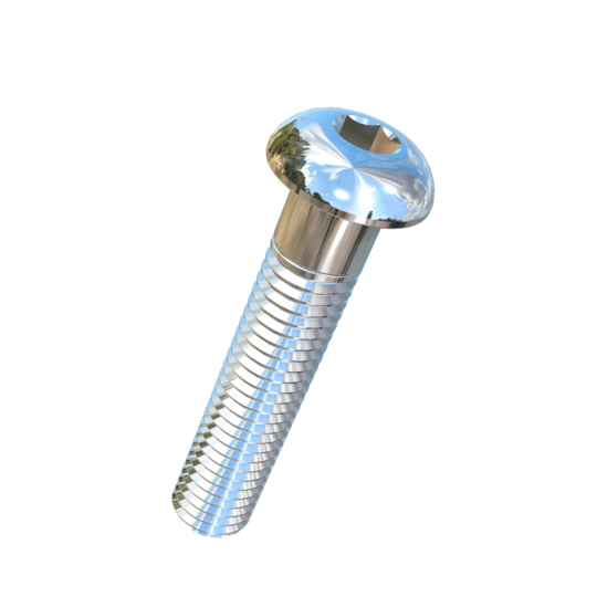 Titanium 1/2-13 X 2-1/2 UNC Button Head Socket Drive Allied Titanium Cap Screw