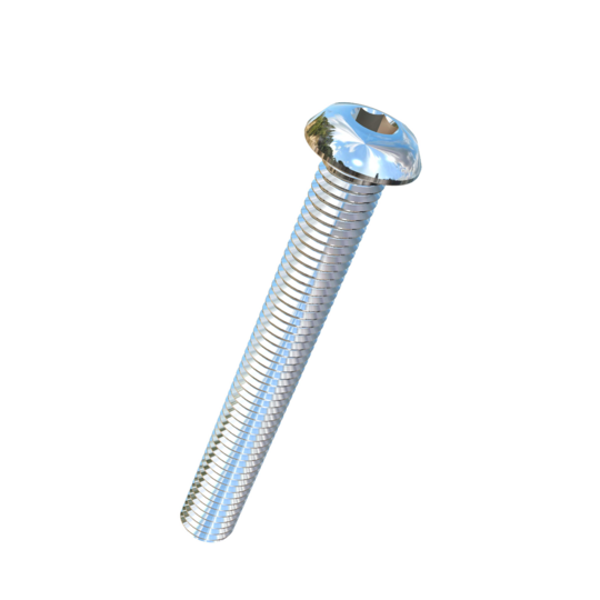 Titanium 1/2-13 X 4 UNC Button Head Socket Drive  Allied Titanium Machine Screw