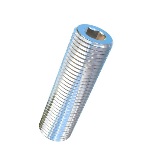 Titanium 1/2-20 X 1-3/4 inch UNF Allied Titanium Set Screw, Socket Drive with Cup Point