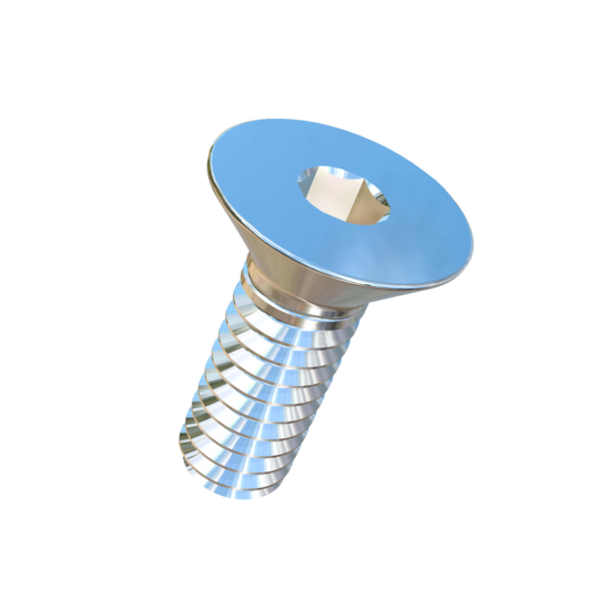 Titanium 1/4-20 X 3/4 UNC Flat Head Socket Drive Allied Titanium Machine Screw with 3A Threads