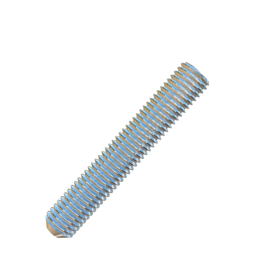 Titanium 1/4-28 X 1-1/2 inch UNF Allied Titanium Set Screw, Socket Drive with Cup Point