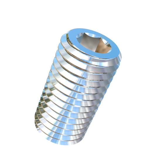 Titanium 3/4-10 X 1-1/2 inch UNC Allied Titanium Set Screw, Socket Drive with Cup Point