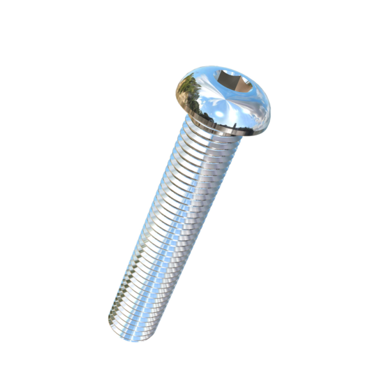 Titanium 3/4-10 X 4 UNC Button Head Socket Drive Allied Titanium Machine Screw