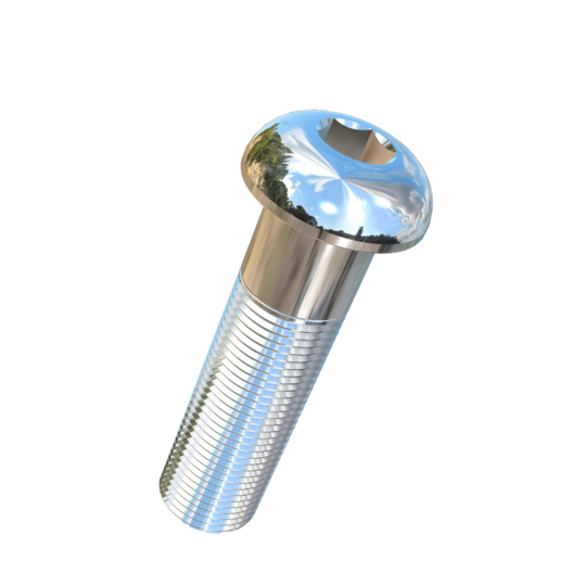 Titanium 3/4-16 X 2-3/4 UNF Button Head Socket Drive Allied Titanium Cap Screw