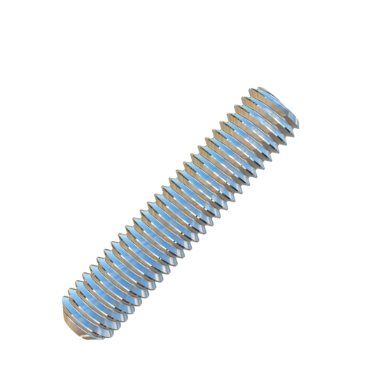 Titanium 3/8-16 X 1-3/4 inch UNC Allied Titanium Set Screw, Socket Drive with Cup Point