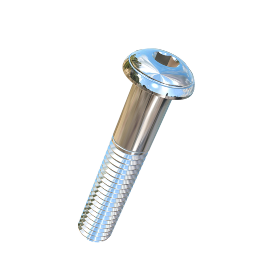 Titanium 3/8-16 X 2 UNC Button Head Socket Drive Allied Titanium Cap Screw