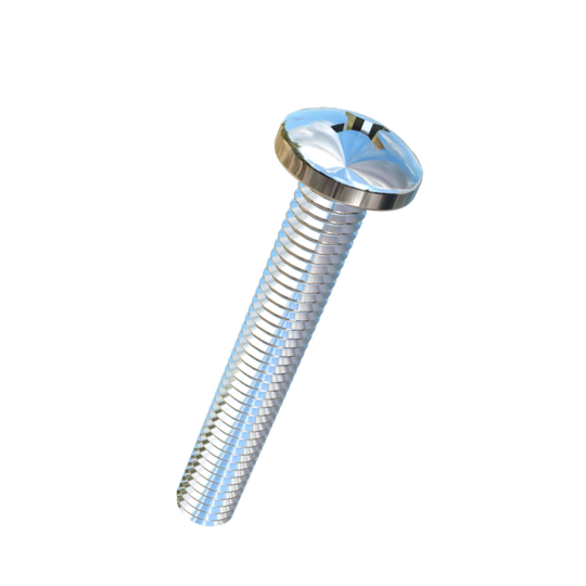 Titanium 3/8-16 X 2-1/2 UNC Pan Head, Phillips Drive,  Allied Titanium Machine Screw