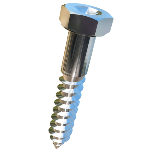 Titanium 5/16 X 1-3/4 Dimpled Hex Head Allied Titanium Lag Screw