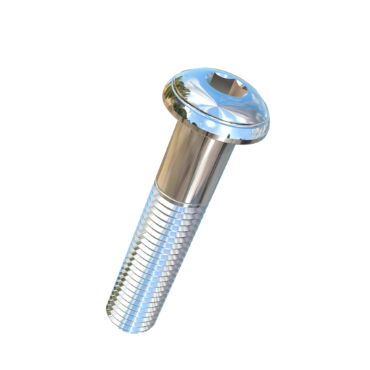 Titanium 5/16-24 X 1-1/2 UNF Button Head Socket Drive Allied Titanium Cap Screw