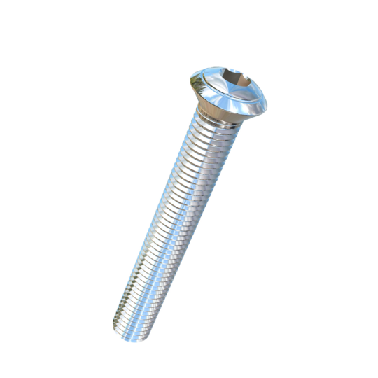 Titanium 5/8-11 X 4-1/2 UNC Oval Head, Socket Drive,  Allied Titanium Machine Screw