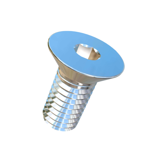 Titanium 7/16-14 X 1 UNC Flat Head, Socket Drive,  Allied Titanium Machine Screw