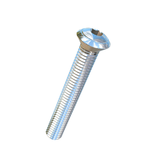 Titanium 7/16-14 X 3 UNC Oval Head, Socket Drive,  Allied Titanium Machine Screw