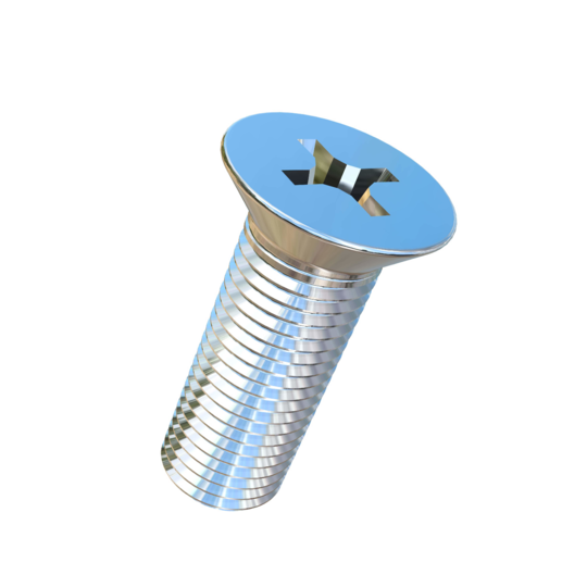 Titanium 7/16-20 X 1-1/4 UNF Flat Head, Phillips Drive,  Allied Titanium Machine Screw