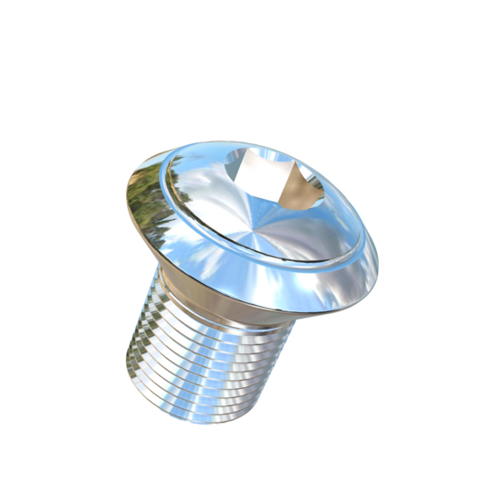 Titanium 7/8-14 X 1-1/4 UNF Oval Head, Socket Drive,  Allied Titanium Machine Screw