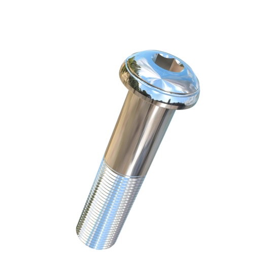 Titanium 7/8-14 X 3-3/4 UNF Button Head Socket Drive Allied Titanium Cap Screw