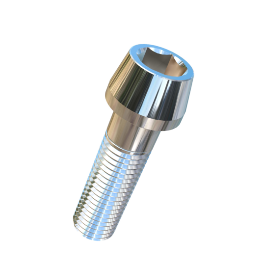 Titanium 7/8-9 X 3 UNC Allied Titanium Taper Head Socket Drive Cap Screw