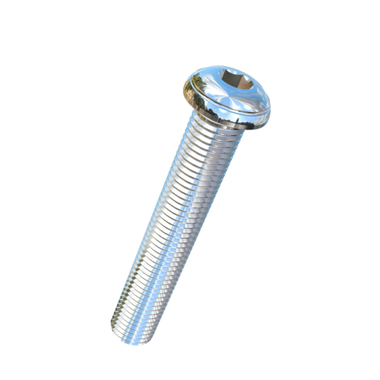 Titanium 7/8-9 X 5-1/4 UNC Button Head Socket Drive Allied Titanium Machine Screw