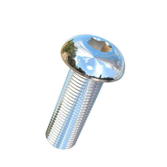 Titanium M10-1 Pitch X 30mm Button Head Socket Drive Allied Titanium Machine Screw