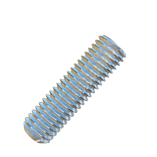 Titanium M10-1.5 Pitch X 35mm Allied Titanium Set Screw, Socket Drive with Cup Point