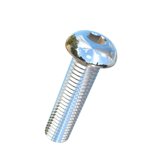 Titanium M10-1.5 Pitch X 40mm Button Head Socket Drive Allied Titanium Machine Screw