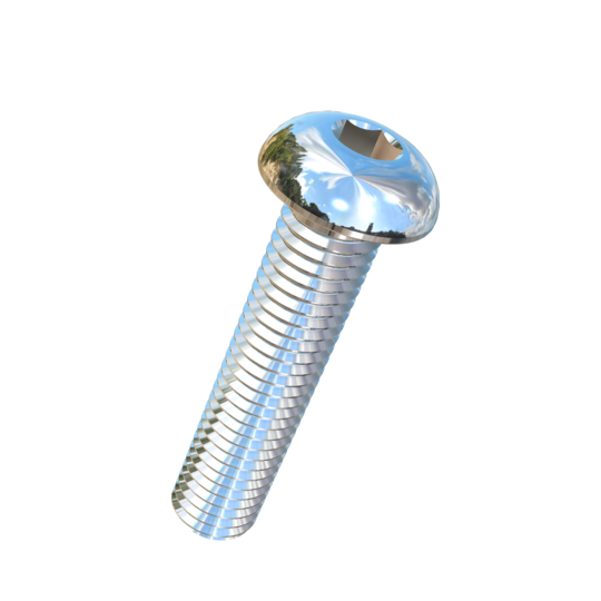 Titanium M10-1.5 Pitch X 45mm Button Head Socket Drive Allied Titanium Machine Screw