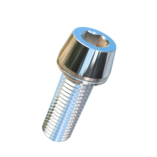 Titanium M11-1.5 Pitch X 30mm Allied Titanium Taper Head Socket Drive Machine Screw