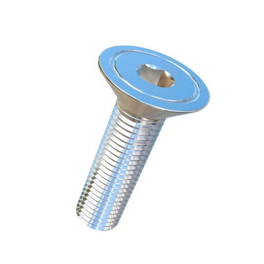 Titanium M12-1.5 Pitch X 45mm Flat Head Socket Drive Allied Titanium Machine Screw