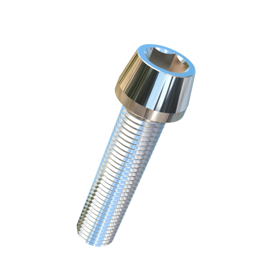 Titanium M12-1.5 Pitch X 50mm Allied Titanium Taper Head Socket Drive Machine Screw