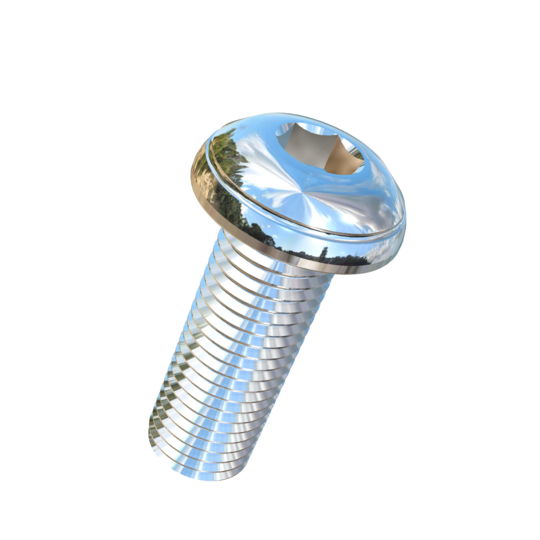 Titanium M16-2 Pitch X 45mm Button Head Socket Drive Allied Titanium Machine Screw