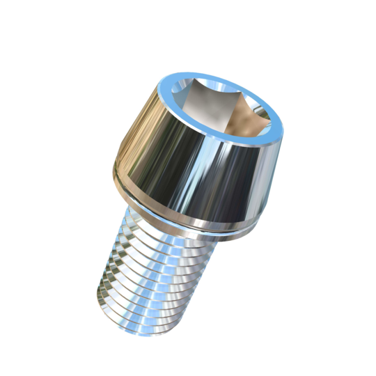 Titanium M20-2.5 Pitch X 35mm Allied Titanium Taper Head Socket Drive Machine Screw