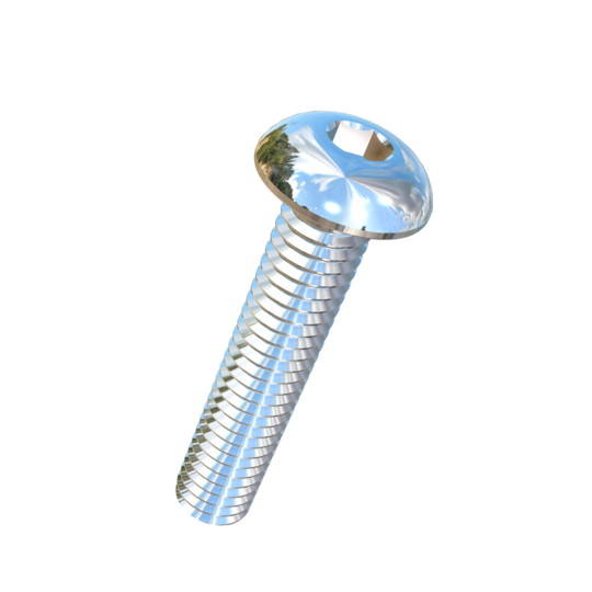 Titanium M4-0.7 Pitch X 20mm Button Head Socket Drive Allied Titanium Machine Screw