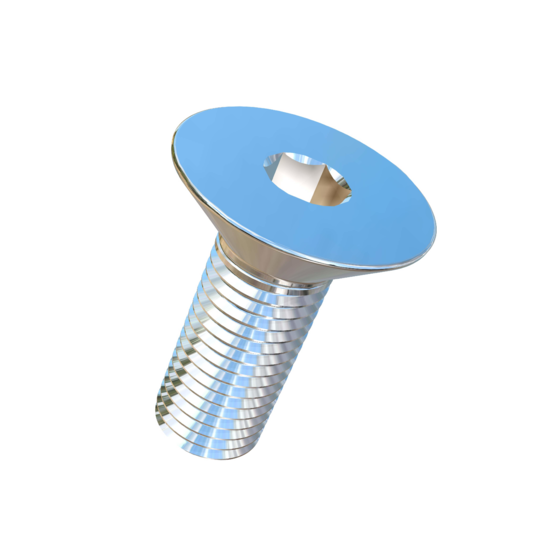 Titanium M8-1 Pitch X 22mm Flat Head Socket Drive Allied Titanium Machine Screw