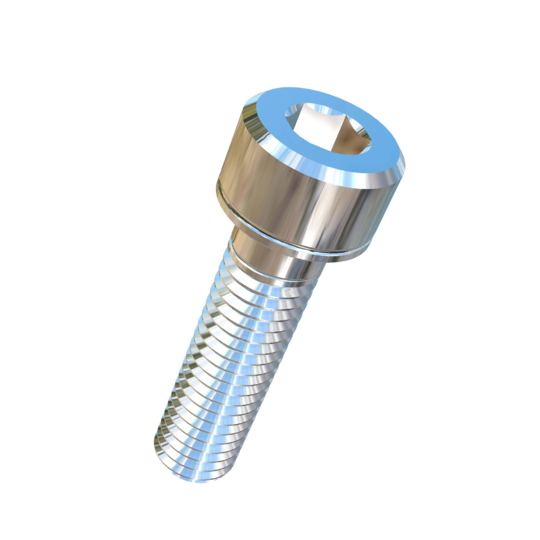 Titanium M8-1.25 Pitch X 30mm Socket Head  Allied Titanium Cap Screw with 25mm of threads